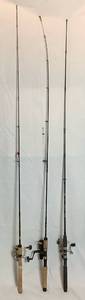 lot 194 image: Bundle of 3 Fishing Rods and Reels