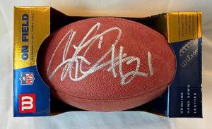 lot 151 image: Minnesota Vikings #21 Corey Chavous Autographed Football