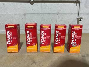lot 116 image: LOT OF 5 Tylenol Precise Warming Pain Relieving Cream 4oz EXP 082026