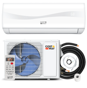lot 6 image: Costway Blast Series 12000 BTU 17 SEER2 208-230V Ductless Mini Split Air Conditioner and Heater