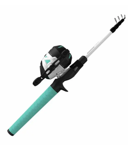 lot 410 image: Zebco ROAM3 Seafoam 605MHTEL SC Combo 10#C ROAM3SF605MH.FB4 (Damaged, See Photos)