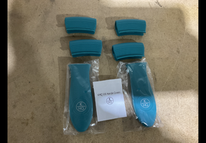 lot 493 image: LOT OF 48 Packs Of 6 Kitchen HQ SIlicone Handle Covers (288 Total)