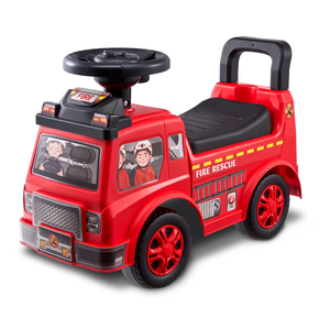 lot 226 image: VEVOR Ride On Push Car for Toddlers, Ages 1-3, Ride Racer, Sit to Stand Toddler Ride On Toy, Classic Kids Ride On Car with Music Steering Wheel & Under Seat Storage, Ride On Toy for Boys Girls, Red