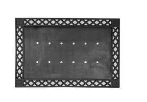 lot 229 image: Black Diamond 24 in. x 36 in. Rubber Door Mat Tray