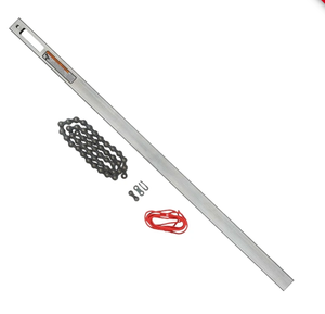 lot 256 image: Genie 8 Ft. Chain Drive Rail Extension Kit For Garage Door Openers