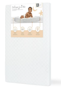 lot 267 image: Dream On Me Holly 3 Waterproof Fiber Mattress, Fits Portable and Mini Cribs