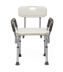 lot 274 image: Medline Guardian Knockdown Bath Bench w Arms and Back
