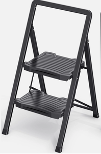 lot 438 image: KINGRACK 2 Step Ladder 800lb Capacity, Folding Step Stool