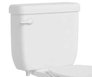 lot 494 image: PROFLO PF5110HE Jerrit Toilet Tank Only - White 1.28GPF