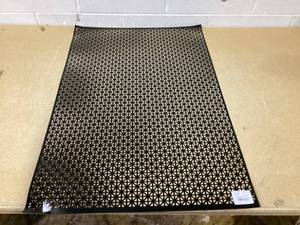 lot 322 image: 24 in. x 36 in. Union Jack Aluminum in Black