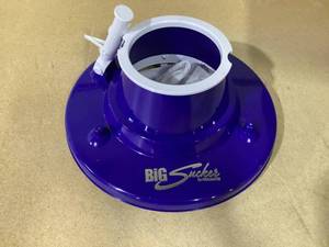 lot 325 image: Poolmaster 28300 Big Sucker Manual Swimming Pool Leaf Vacuum Head, Blue