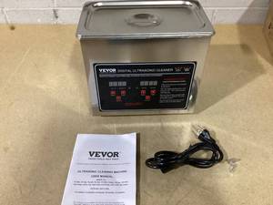 lot 342 image: 6L Upgraded Ultrasonic Cleaner (400W Heater,180W Ultrasonic) Professional Digital Lab Ultrasonic Parts Cleaner with Heater Timer for Jewelry Glasses Instruments Cleaning