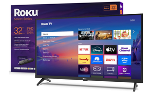 lot 23 image: Roku Smart TV 32-Inch Select Series, 1080p Full HD TV TV with Voice Remote  Flat Screen LED Television with Wi-Fi for Streaming Live Local News, Sports, Family Entertainment