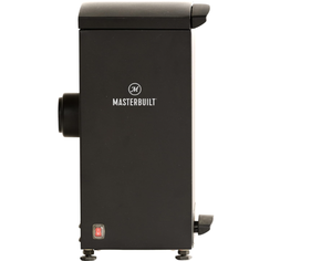 lot 43 image: Masterbuilt Slow and Cold Smoker Accessory Attachment With Removable Ash Tray for Masterbuilt Vertical BBQ Smokers in Black, 10 x 10 x 18, Model MB20100112