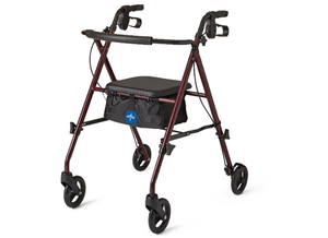 lot 71 image: Medline Basic Steel Rollators