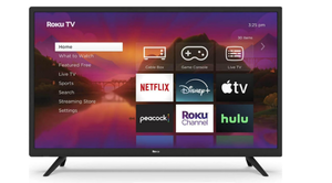 lot 91 image: Roku 32-Inch Select Series Full HD Smart TV Bundle  1080p LED Display, Dolby Audio, Works with Alexa, Voice Remote, Bluetooth Mode, wAUX HDMI Cable, CPS 1-Year Protection Plan  Streaming kit