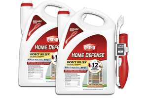 lot 248 image: Ortho Home Defense Insect Killer for Indoor and Perimeter2 with Comfort Wand, Controls Ants, Roaches, Spiders and More, 1.1 gal., 2-Pack