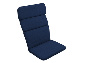 lot 468 image: ARDEN Outdoor Rocking Chair or Adirondack Cushion, 20 x 17, Water Repellent, Fade Resistant 20 x 17, Sapphire Blue Leala