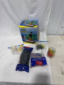 lot 0266 image: Aquarium Starter Kit & Supplies