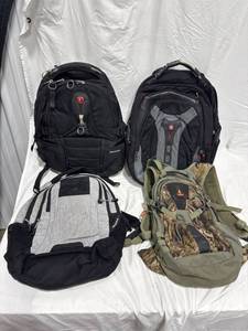 lot 0330 image: Assorted Used Backpacks Lot