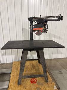 lot 0344 image: Craftsman Radial Arm Saw