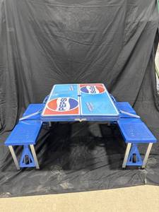 lot 0351 image: Pepsi Portable Picnic Table
