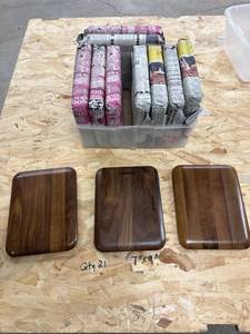 lot 0374 image: Rectangular Wooden plaques