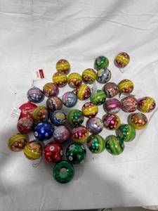 lot 0396 image: Assorted Candy Tin Ornaments