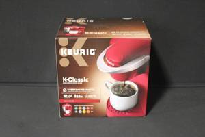 lot 2 image: Keurig K-Classic Single Serve Coffee Maker, Sealed Box