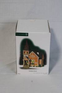 lot 57 image: Department 56 Providence Church New England Village Series Boxed