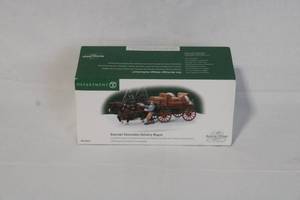 lot 60 image: Department 56 Heritage Village Gourmet Chocolates Delivery Wagon