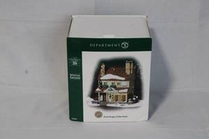 lot 62 image: Department 56 New England Village Green Dragon Coffee House Special Edition