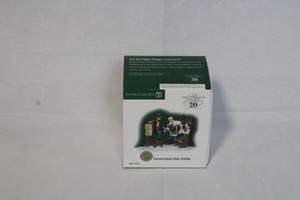 lot 64 image: Department 56 Heritage Village Conversation Over Coffee Figurine in Box
