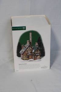 lot 76 image: Department 56 Glendon Cocoa Works Dickens Village Collectible