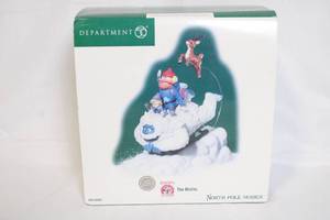 lot 88 image: Department 56 Rudolph North Pole Series The Misfits Figurine