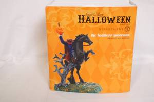 lot 139 image: Department 56 Snow Village Halloween The Headless Horseman Figurine in Box