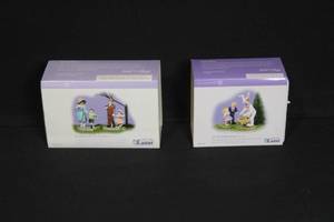 lot 168 image: Set of 2 Department 56 Easter Series Collectible Figurines in Boxes