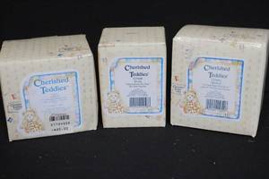 lot 329 image: Set of 3 Cherished Teddies Figurines in Original Boxes