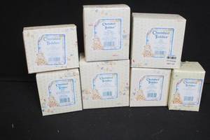 lot 354 image: Collection of 7 Cherished Teddies Figurines in Original Boxes