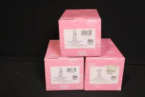 lot 372 image: Set of 3 Precious Moments Porcelain Figurines Catalog Exclusives in Boxes