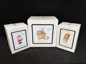 lot 322 image: Set of 3 Precious Moments Porcelain Figurines in Boxes