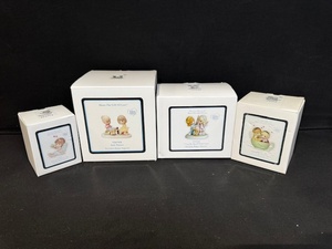 lot 325 image: Set of 4 Precious Moments Porcelain Figurines in Original Boxes