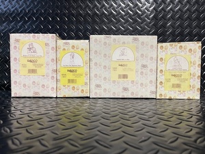 lot 450 image: Set of 4 Precious Moments Enesco Porcelain Figurines in Boxes