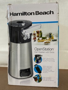 lot 18 image: Hamilton Beach OpenStation Can Opener with Tools