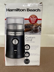 lot 21 image: Hamilton Beach Custom Grind Coffee Grinder