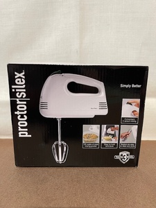 lot 24 image: Proctor Silex 5-Speed Hand Mixer, 125 Watts, Bowl Rest