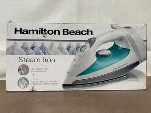 lot 84 image: Hamilton Beach Steam Iron with Retractable Cord