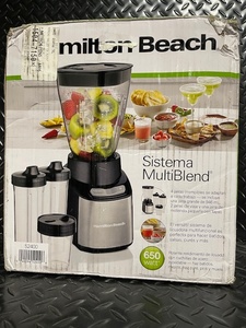 lot 90 image: Hamilton Beach Sistema MultiBlend Blender with Multiple Jars