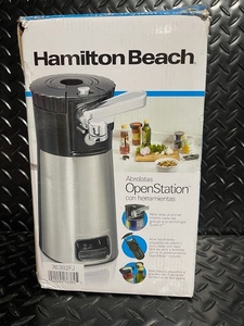 lot 99 image: Hamilton Beach OpenStation Can Opener with Tools