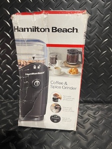 lot 115 image: Hamilton Beach Coffee and Spice Grinder in Box